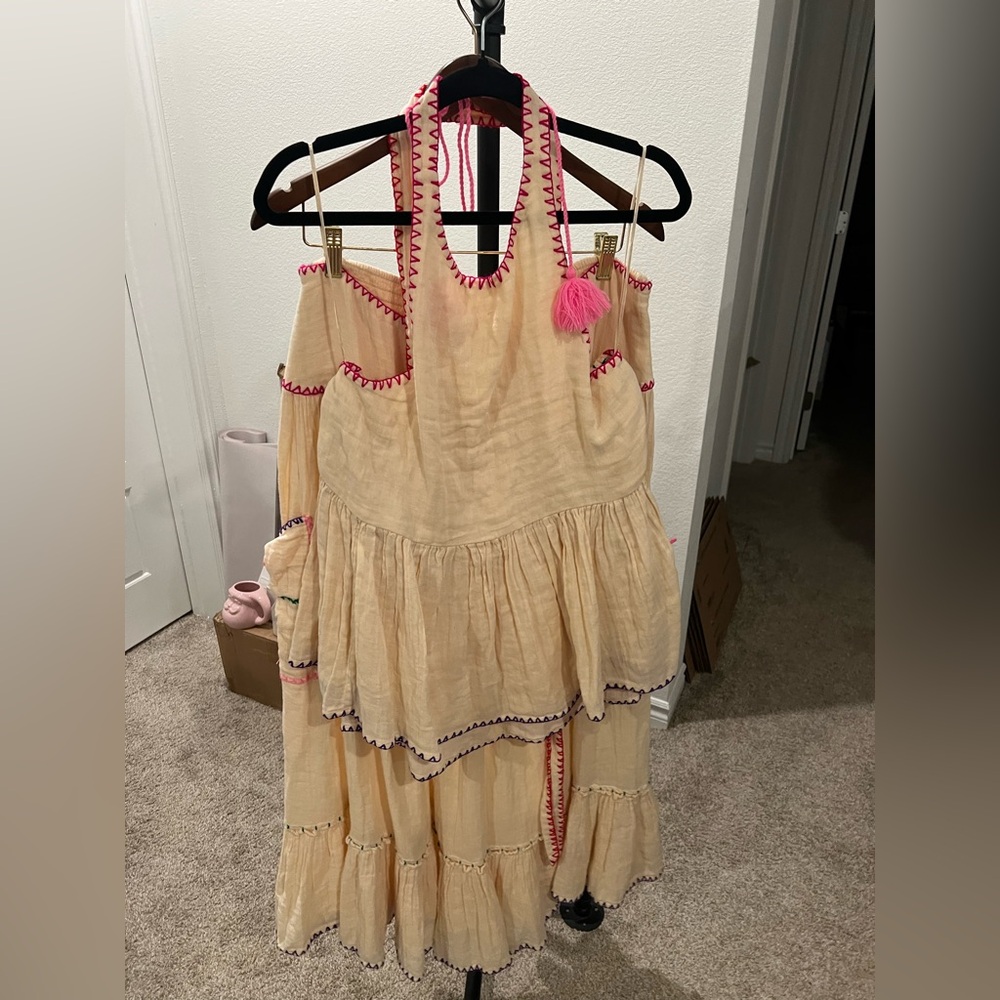 FREE PEOPLE Island Time Embroidered Set, XLARGE NWT - Picture 6 of 11
